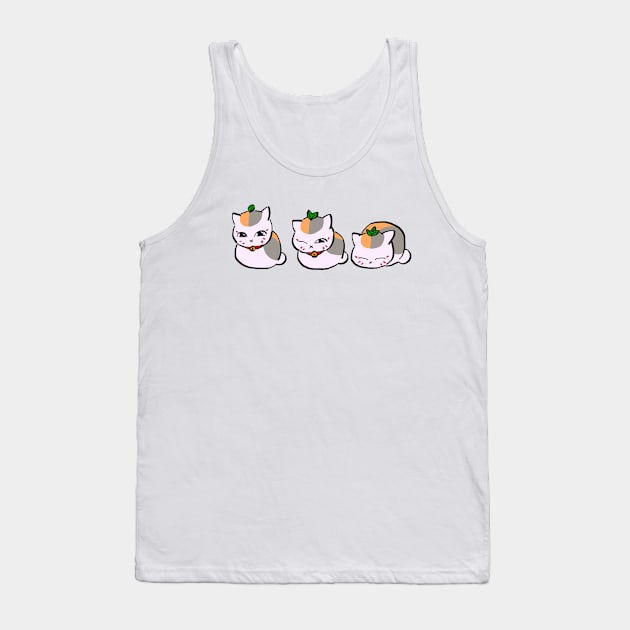 I draw the three nyanko sensei / Natsume's Book of Friends Tank Top by mudwizard